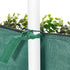 2PC Artificial Flower Wall Panels 2x8ft 3D Silk Floral Backdrop 32sqft