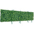 Artificial Plant Wall, 4 PCS 61 x 243.8 cm Artificial Boxwood Panels, Sun Protection Greenery Backdrop Privacy Hedge Fence, Fake Grass Screen for Wedding, Indoor, Outdoor Garden, Backyard