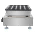 50PCS Mini Dutch Pancake Maker, Non-stick Stainless Steel Dorayaki Baker, 1800W Commercial Electric Poffertjes Grill Pan, Dual Temp & Time Control, for Kitchen Restaurant Breakfast Dessert