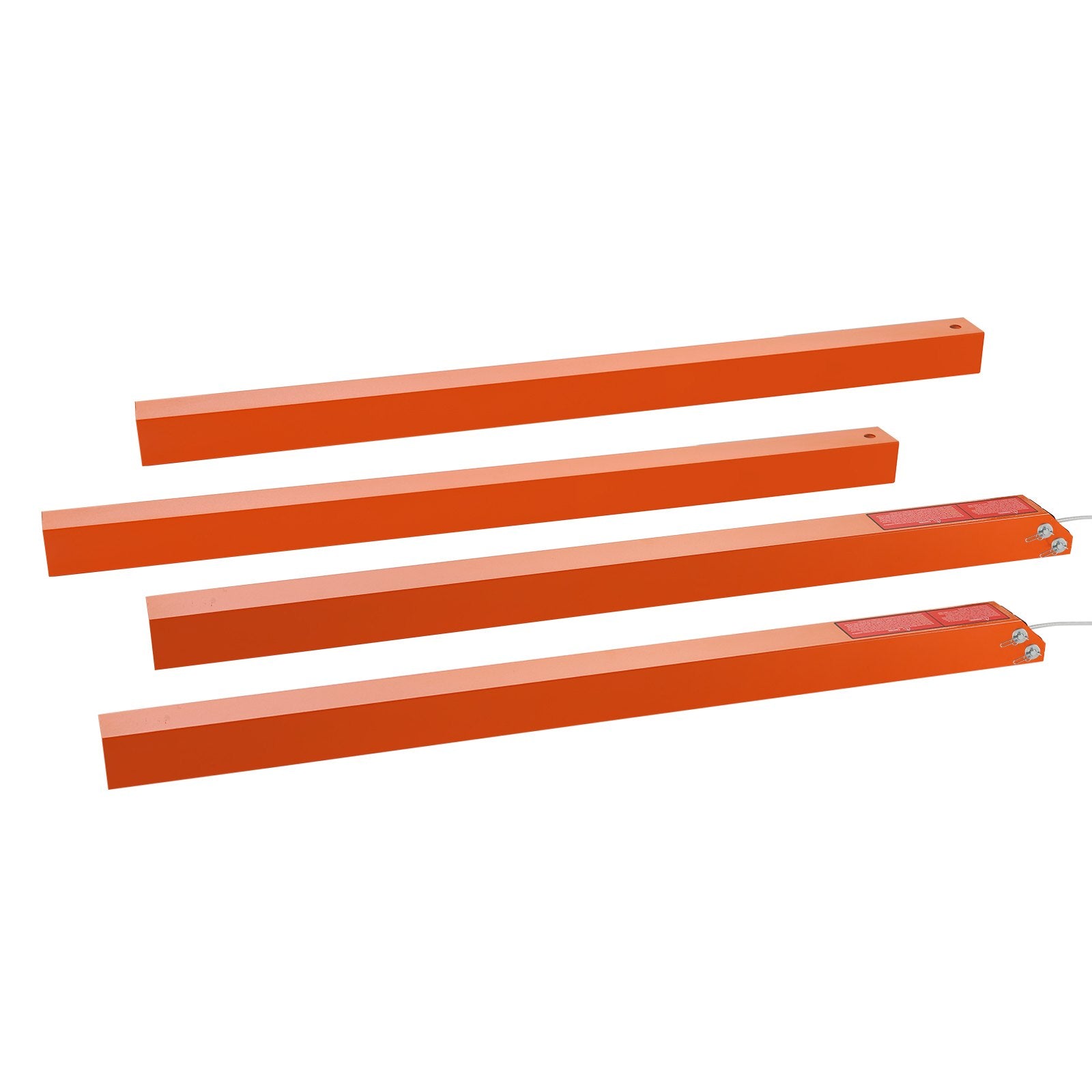 2-Sided Trailer Tailgate Lift Assist, 163 kg Load Capacity, Compatible with Open Utility Trailer Tailgate and Ramp, with 25.4-61 cm Heights Side Rail and 1.22-1.83 m Height Tail Gate or Ramp