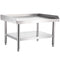 Stainless Steel Equipment Grill Stand, 122 x 76 x 61cm Stainless Table, Grill Stand Table with Adjustable Storage Undershelf, Equipment Stand Grill Table for Hotel, Home, Restaurant Kitchen