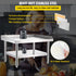 Stainless Steel Equipment Grill Stand, 152x76x61 cm Stainless Table, Grill Stand Table with Adjustable Storage Undershelf, Equipment Stand Grill Table for Hotel, Home, Restaurant Kitchen