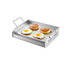 17x13 Inch Stainless Steel Grill Griddle Flat Top BBQ Cooking Plate