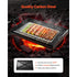 24x16 Inch Carbon Steel Griddle Flat Top BBQ Grill Plate with Handles