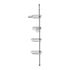 42" to 114" High Shower Corner Caddy Tension Pole Rust-Proof Tension Pole