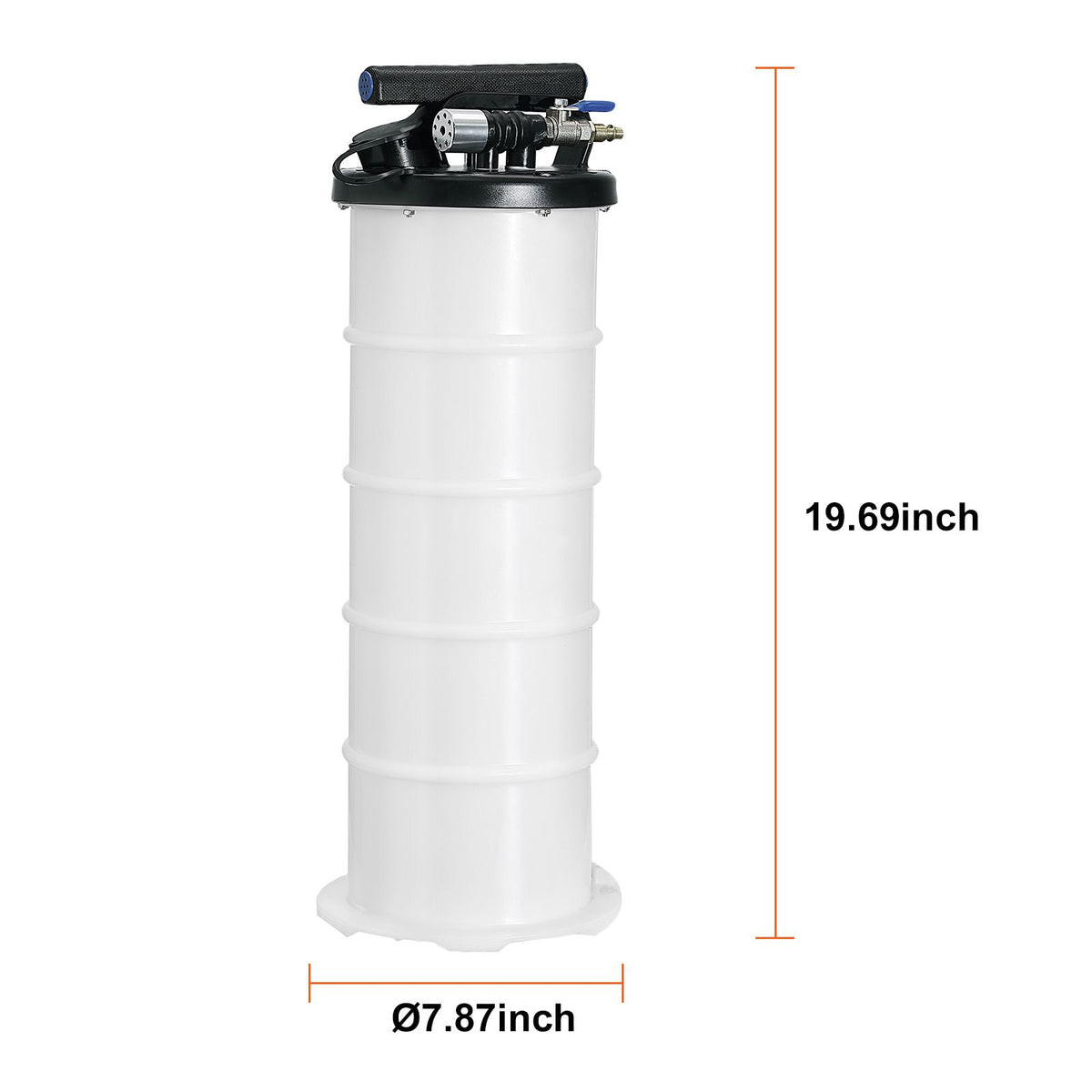 6.5L Pneumatic Manual Fluid Extractor Oil Change Vacuum Pump Kit