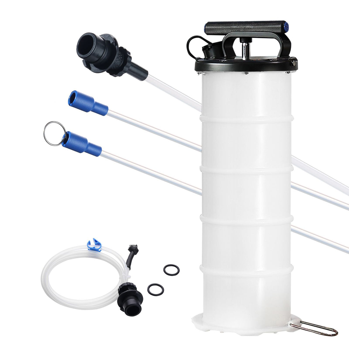 6.5L Manual Fluid Extractor Oil Change Vacuum Pump with Hose Kit