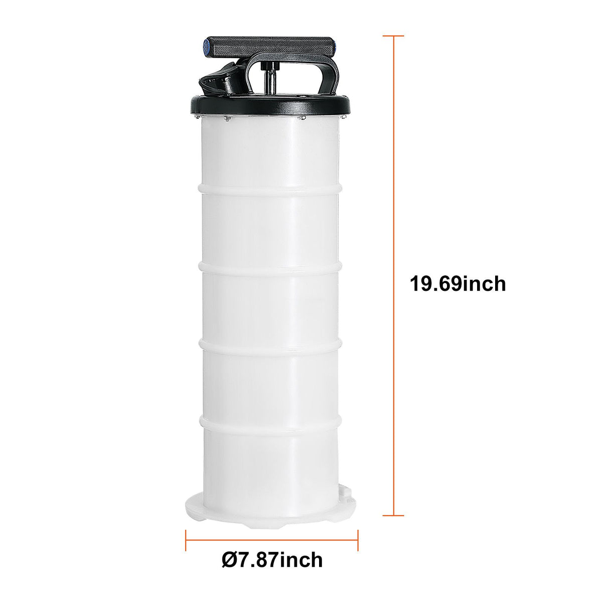 6.5L Manual Fluid Extractor Oil Change Vacuum Pump with Hose Kit