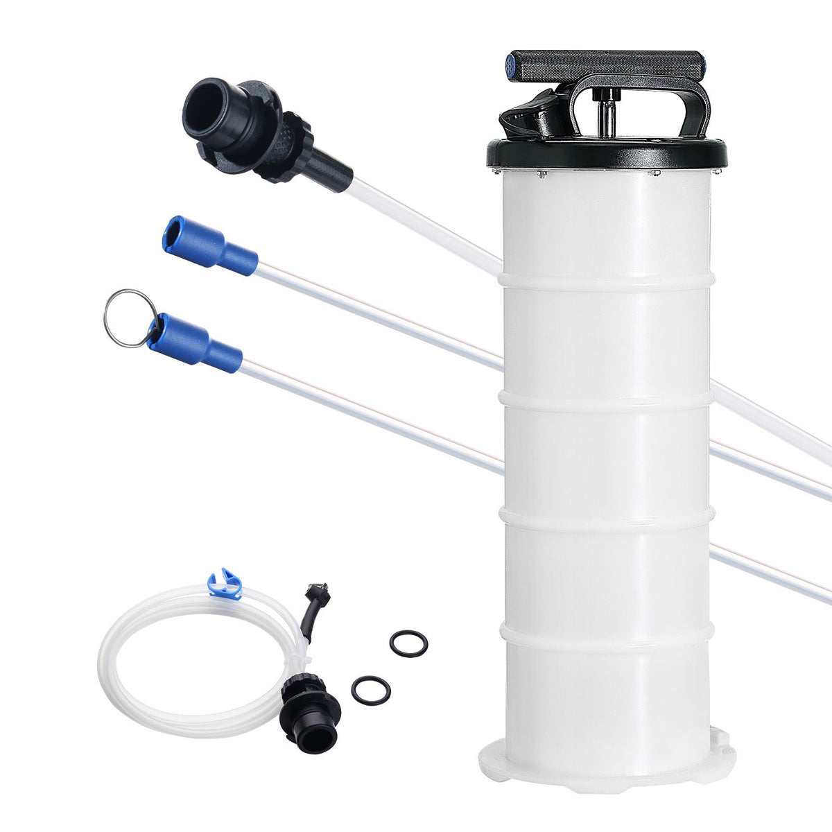 6.5L Manual Fluid Extractor Oil Change Vacuum Pump with Hose Kit