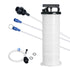 6.5L Manual Fluid Extractor Oil Change Vacuum Pump with Hose Kit