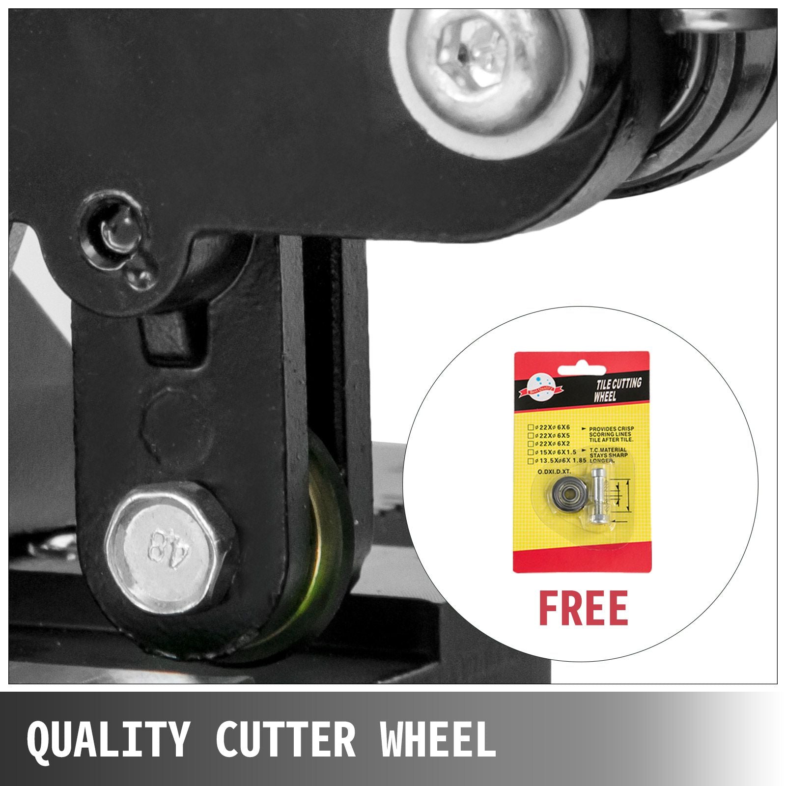 Tile Cutter 31.5 Inch Manual Tile Cutter 1.4 Inch Tile Cutting Machine Ceramic Porcelain Tile Cutter w/Laser Guide All-Steel Frame and Bonus Spare Cutter Wheels Tile Cutter Hand Tool