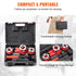 Ratchet Pipe Threader Kit 1/2"-1" NPT Manual Pipe Threading Tool Set