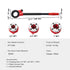 Ratchet Pipe Threader Kit 1/2"-1" NPT Manual Pipe Threading Tool Set