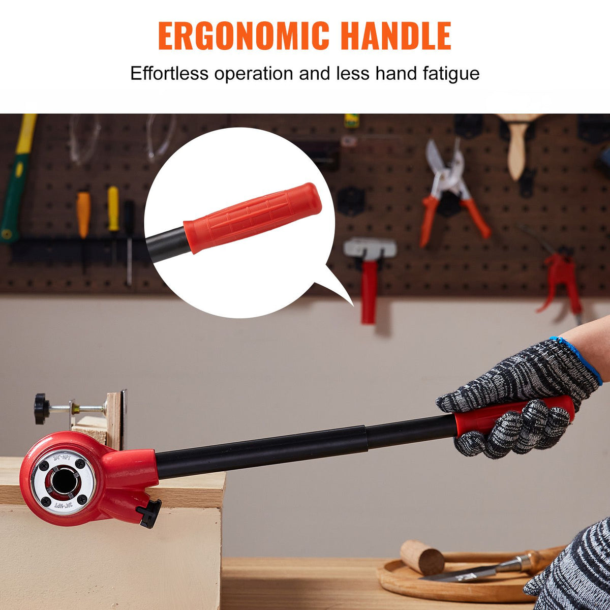 Ratchet Pipe Threader Kit 1/4