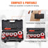 Ratchet Pipe Threader Kit 1/4"-1-1/4" NPT Manual Threading Tool Set
