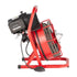 Drain Cleaner Machine Drain Auger 50FT x 3/8 Inch Manual Feed & 4 Cutters