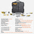 207-Piece Mechanics Tool Set 1/4" 3/8" 1/2" Drive Sockets SAE and Metric