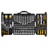 207-Piece Mechanics Tool Set 1/4" 3/8" 1/2" Drive Sockets SAE and Metric