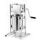 Manual Sausage Stuffer, 22 LBS / 10 L Vertical Meat Stuffer, Dual-Speed Sausage Casing Meat Filling Machine, Stainless Steel Heavy Duty Filler with 5 Stuffing Tubes, for Commercial & Home Use