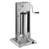 Manual Sausage Stuffer, 11 LBS / 5 L Vertical Meat Stuffer, Dual-Speed Sausage Casing Meat Filling Machine, Stainless Steel Heavy Duty Filler with 5 Stuffing Tubes, for Commercial & Home Use