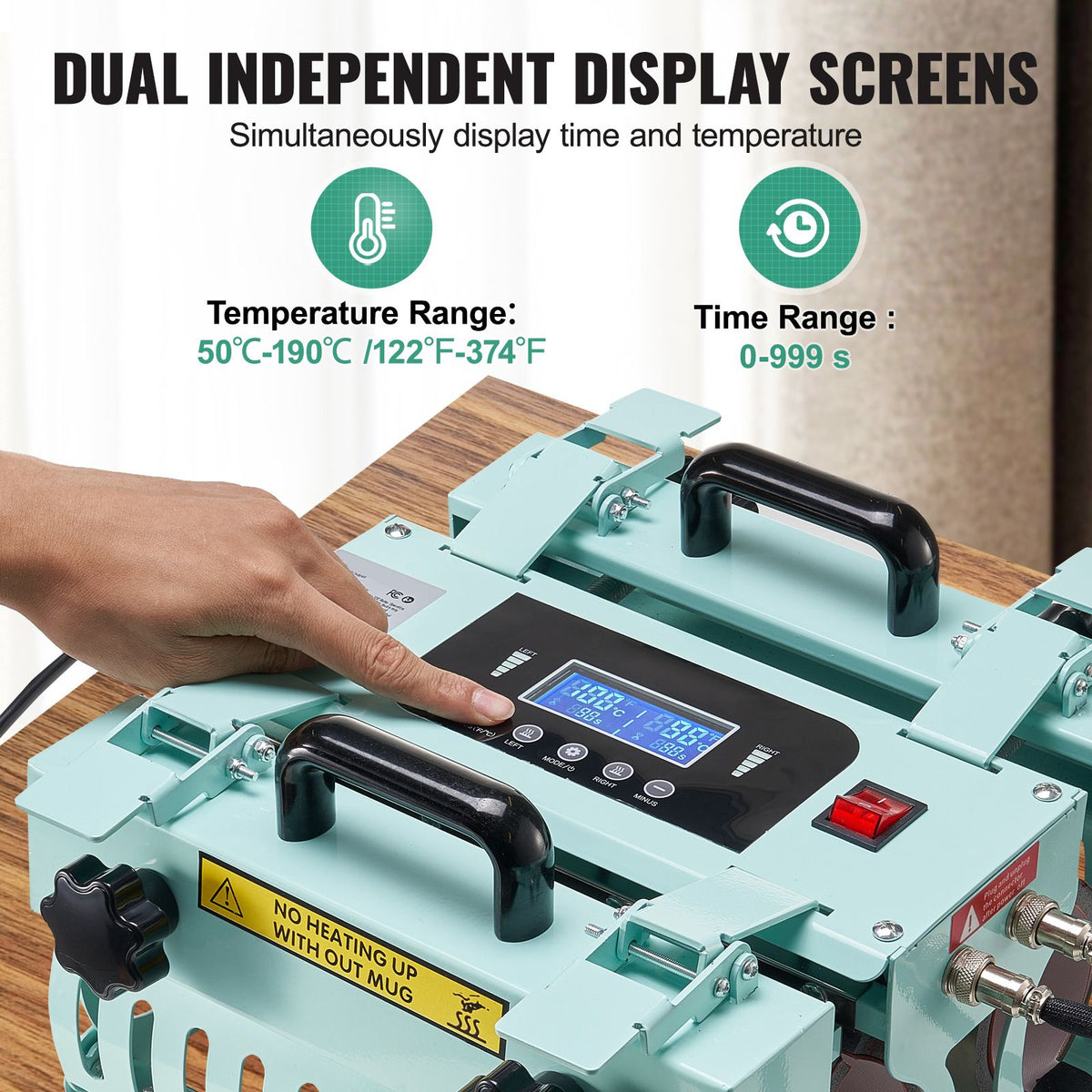 Tumbler Heat Press Machine 2 Station 11-30oz Mug Press Sublimation Set