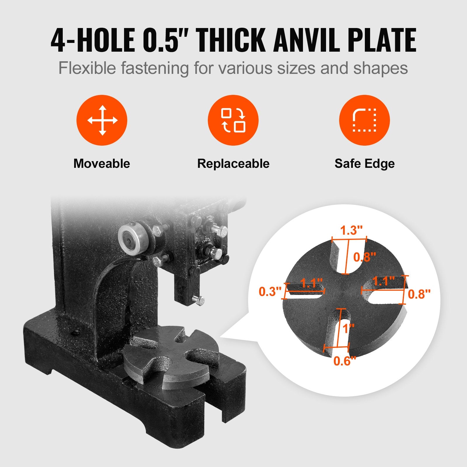 Arbor Press, 1 Ton Manual Arbor Press, 5.9