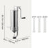 Sausage Stuffer 5lbs/3L Capacity Homemade Maker, Stainless Steel Colour