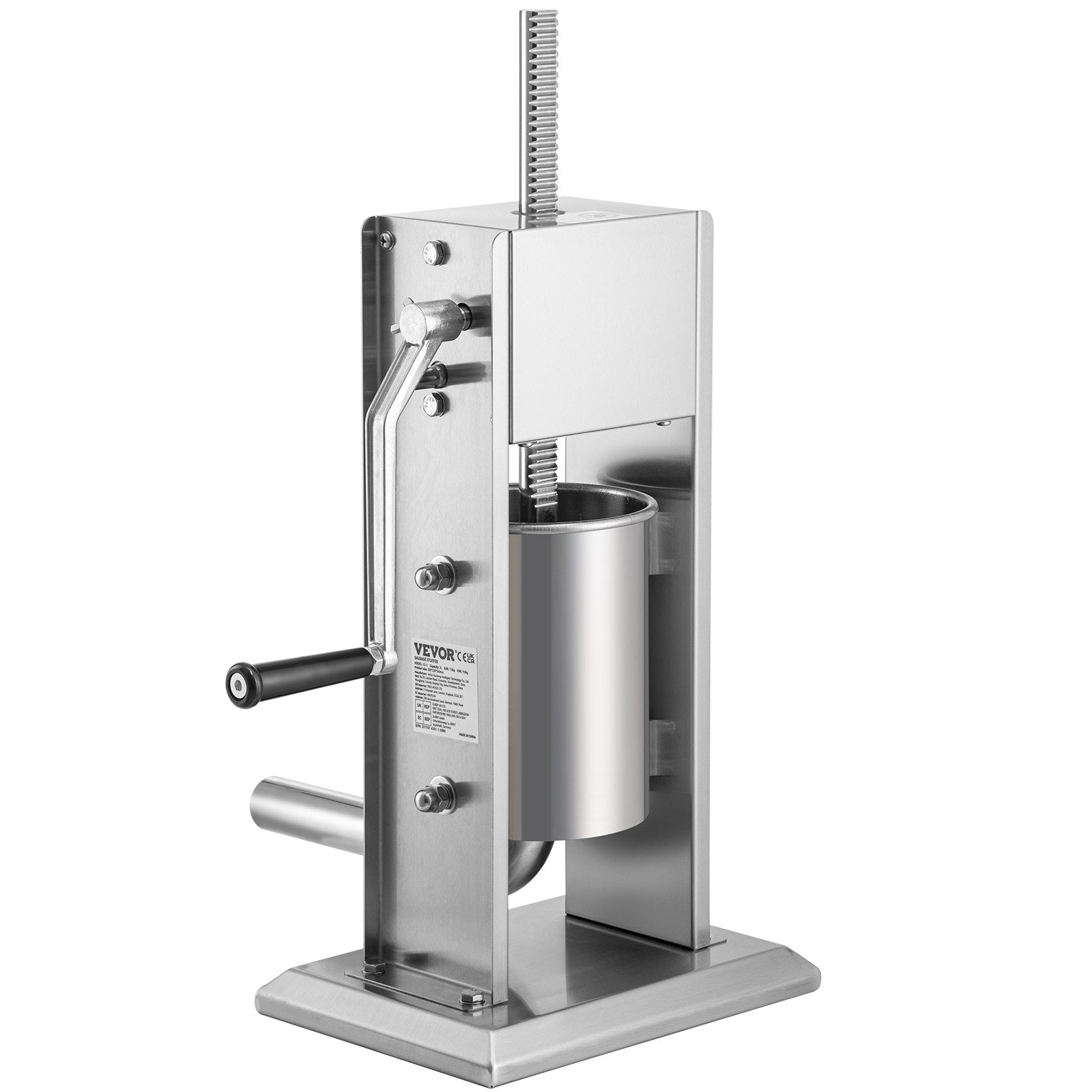 Sausage Stuffer 5LBS/3L Capacity Homemade Sausage Maker Stainless Steel