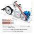 Belt Grinder Sander, 72 x 2-Inch Variable Speed Belt Polisher with VFD, 1500W 2HP Polishing Grinding Machine with 3 Grinding Moulds & 3PCS Sanding Belts for Metalworking, Knife Making