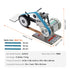 Belt Grinder Sander, 30 x 1-Inch Variable Speed Belt Polisher with VFD, 550W Polishing Grinding Machine with 2 Grinding Moulds & 3PCS Sanding Belts for Metalworking, Knife Making
