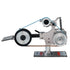 Belt Grinder Sander, 30 x 1-Inch Variable Speed Belt Polisher with VFD, 550W Polishing Grinding Machine with 2 Grinding Moulds & 3PCS Sanding Belts for Metalworking, Knife Making