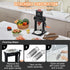Commercial Meat Tenderizer, Heavy Duty Stainless Steel Meat Tenderizer Machine, Quick and Easy Manual Operation Kitchen Tool, 148mm Feed Port for Beef, Turkey, Chicken, Pork, Steak, and Fish