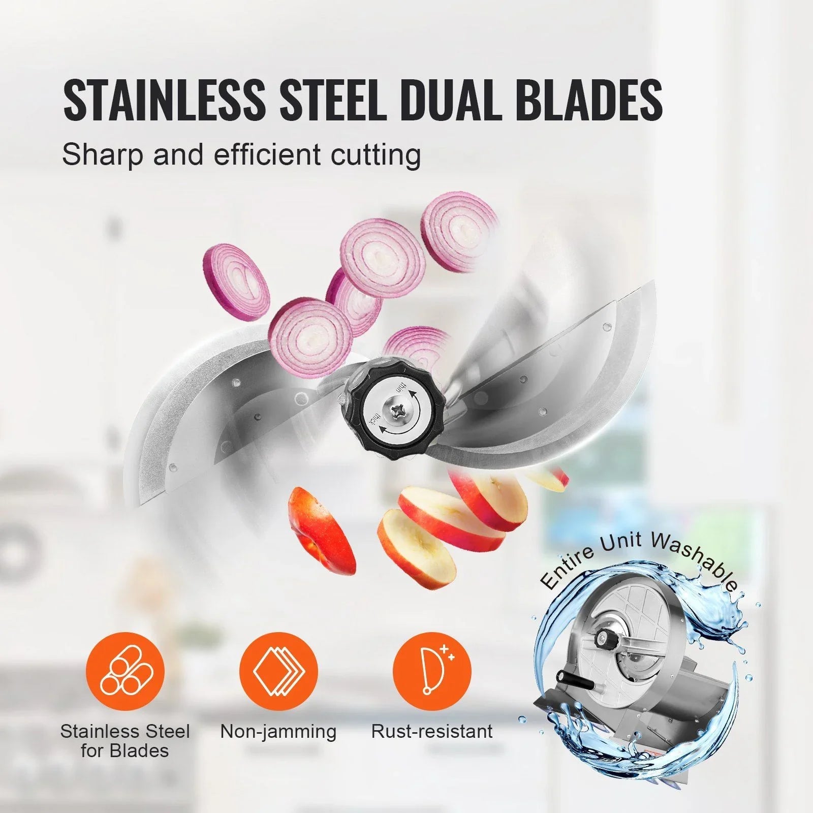 Manual Vegetable Fruit Slicer, 0-0.5