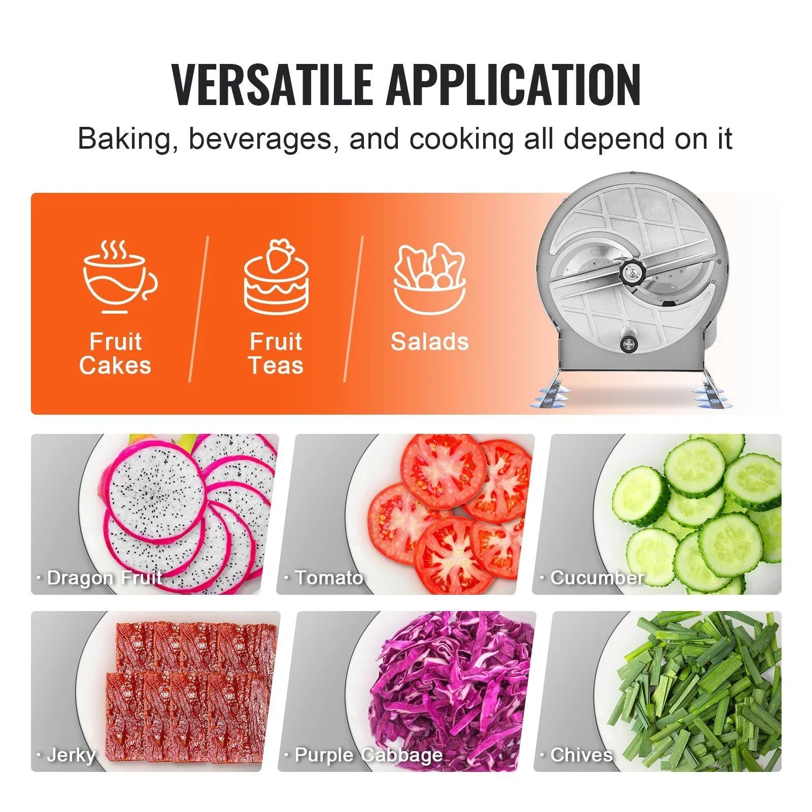 Manual Vegetable Fruit Slicer, 0-0.5