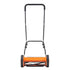 40cm Push Reel Lawn Mower 5-Blade Adjustable Height Grass Catcher 2-Wheel