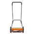 40cm Push Reel Lawn Mower 5-Blade Adjustable Height Grass Catcher 2-Wheel