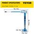 YP-38 Metal Bender 1"-3" Flat Bar Square Rod Bending 7 Dies w/ Floor Stand