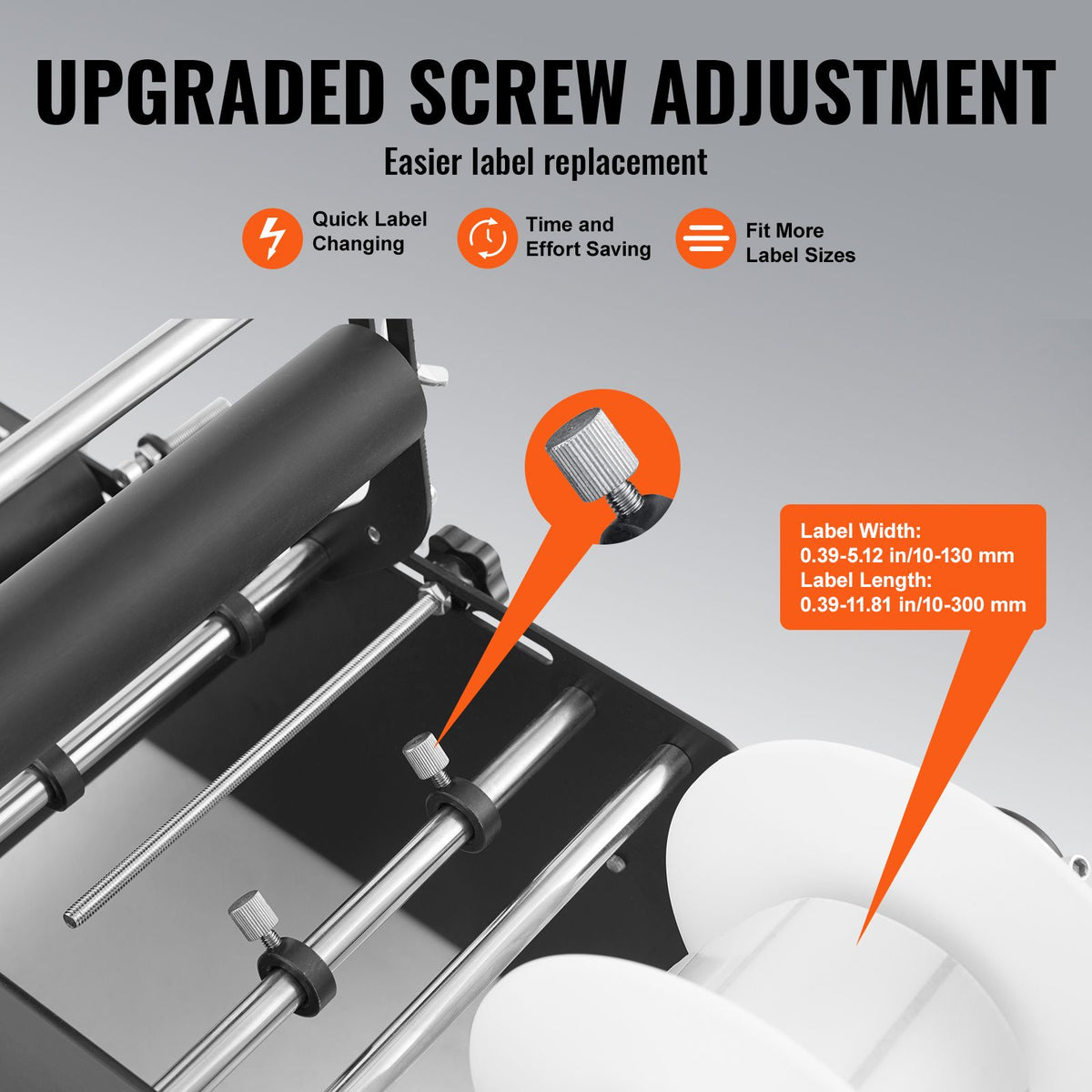 Manual Round Bottle Labeling Machine 15-20pcs/min 20-120mm Label Applicator