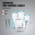 Manual Round Bottle Labeling Machine 15-20pcs/min 20-120mm Label Applicator