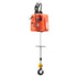 3-in-1 Electric Hoist Winch, 500 kg Capacity, 1500W Portable Electric Power Winch, 7.6 m Lifting Height, 5 m/min with Manual, Wired & Wireless Remote Control for Factory, Warehouss, Garage