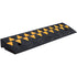 Rubber Curb Ramp 9.4 cm Rise Height Sidewalk Curb Ramp, 25 cm Width 100 cm Length Driveway Ramp for Curb, 15T Heavy Duty Rubber Ramp for Forklifts, Trucks, Buses, Cars, Wheelchairs, Bikes