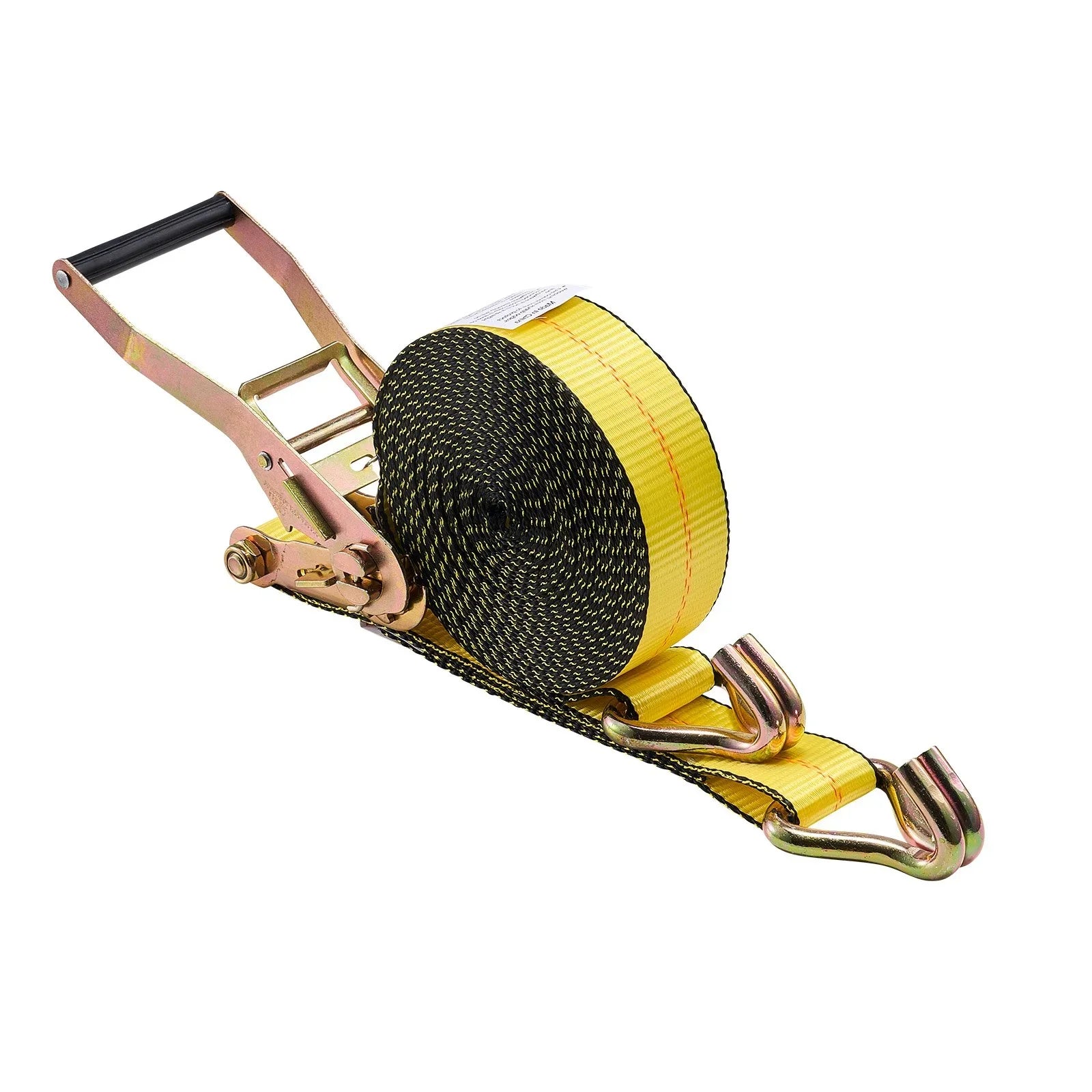 Ratchet Straps, 50.8 mm x 9.1 m, Heavy Duty Tie Down Straps with Double J Hook, 4536 kg Break Strength, Tie Down Ratcheting for Moving, Trailers, Motorcycles, Kayaks, Car Roof, 10 Pack