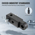 50mm Trailer Shackle Hitch Receiver Heavy Duty Tow Recovery for Truck Jeep
