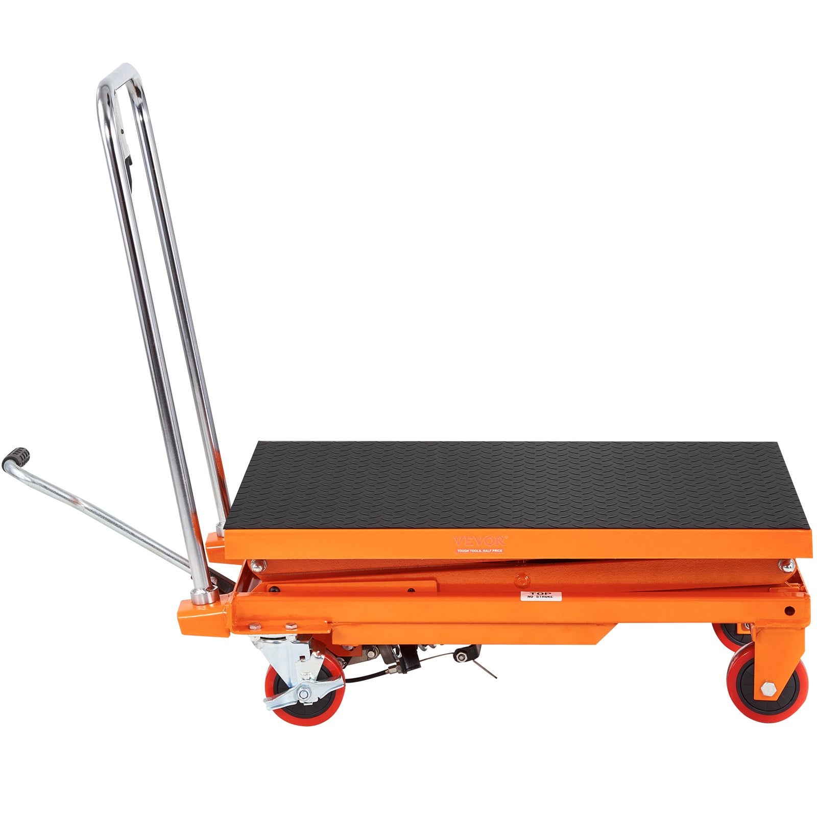 Hydraulic Lift Table Cart, 330lbs Capacity 50