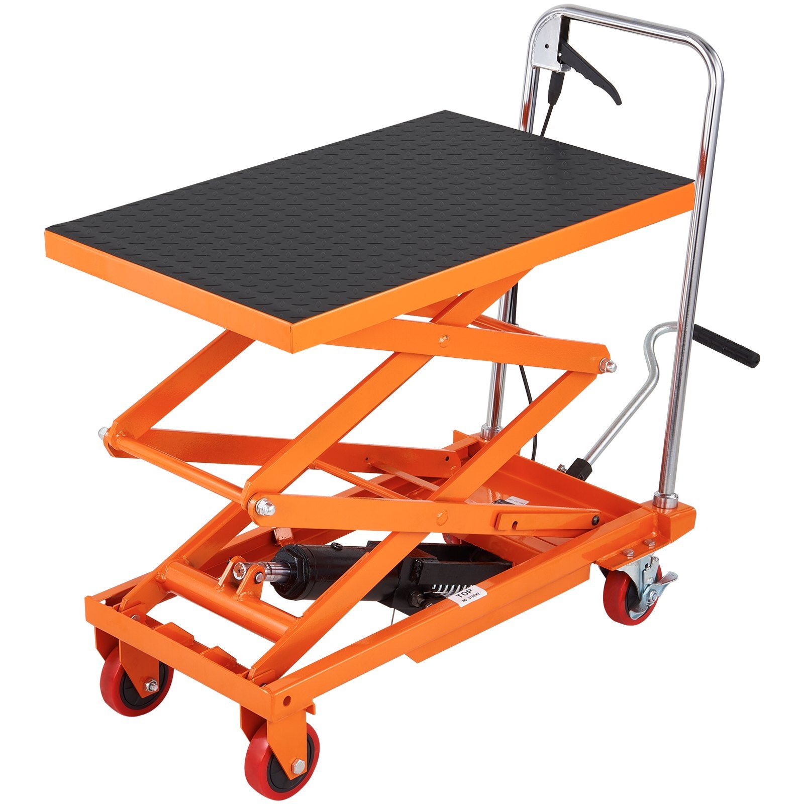 Hydraulic Lift Table Cart, 330lbs Capacity 50