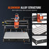 120W CNC Router Machine GRBL 3 Axis Wood Engraving Milling Kit