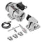 Dividing Head, K11-100mm 3-Jaw Chuck, CNC Router Milling Machine Rotational Axis 4th Axis A Axis Indexing Head, 65 mm Center Height MT2 Tailstock 6:1 Gear Ratio, Universal for Engraving