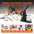 3-in-1 Button Maker Machine 25/32/58mm Badge Press Kit 300pcs Supplies