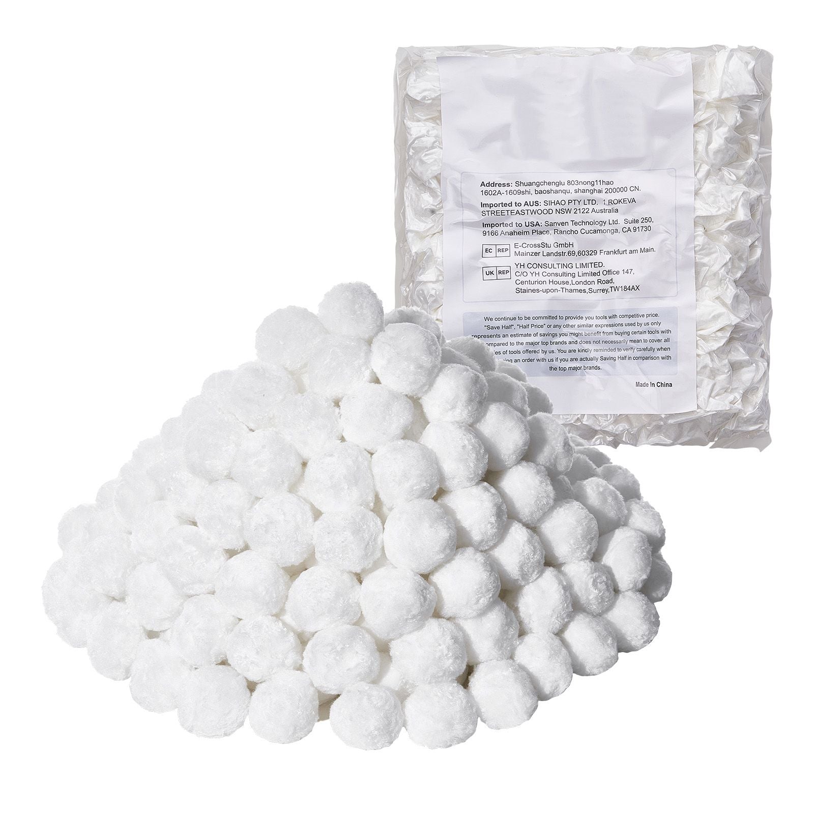 Pool Filter Balls for Sand Filter Pump 1.56 kg Reusable for Swimming Pool