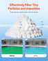 Pool Filter Balls for Sand Filter Pump 1.56 kg Reusable for Swimming Pool